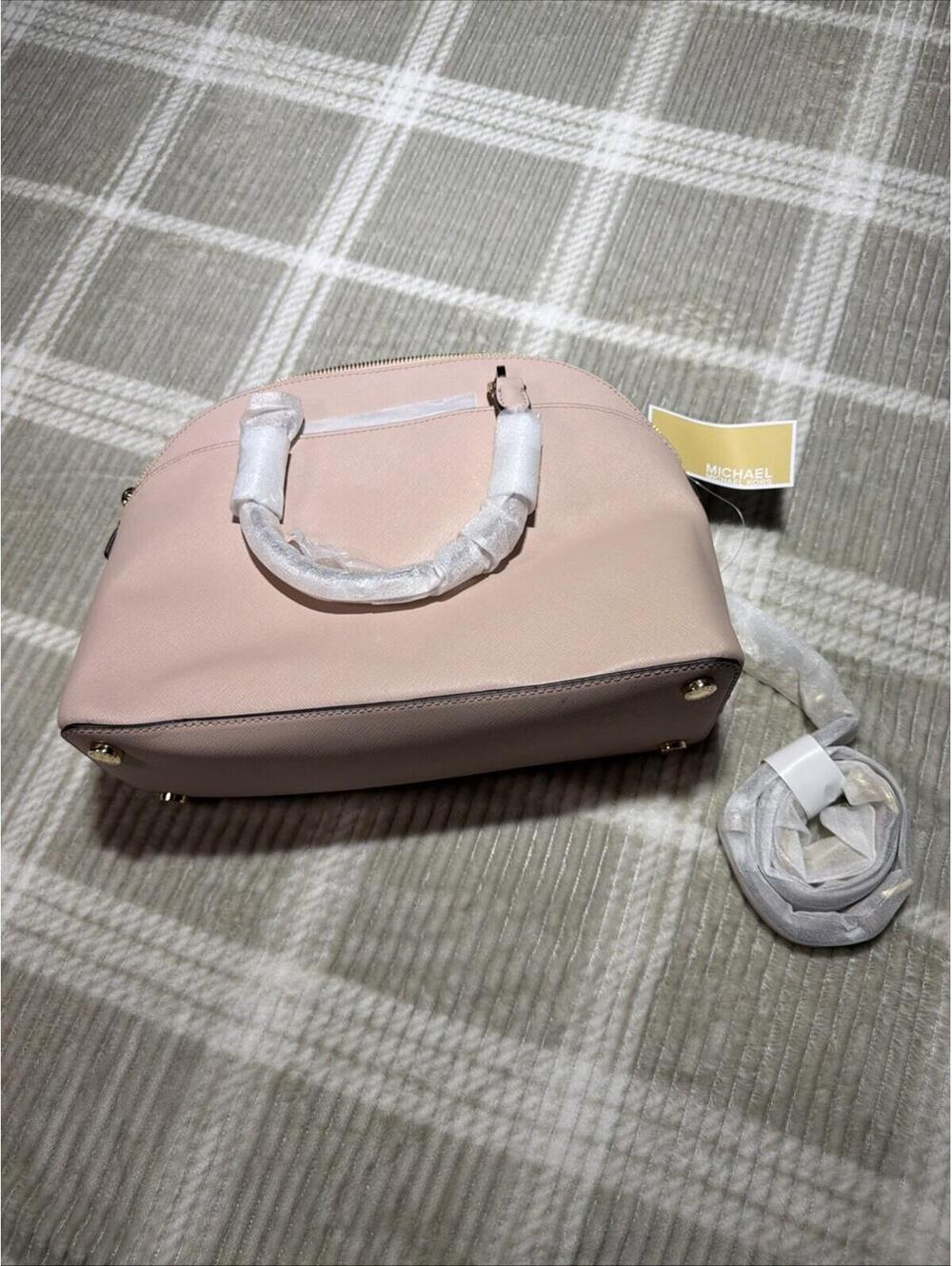 MICHAEL KORS EMMY LARGE DOME SATCHEL In BALLET Color - Picture 4 of 5